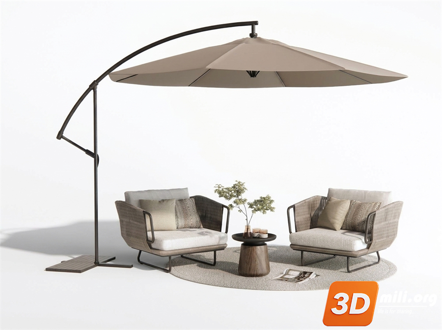 Outdoor Sofa Skp Files